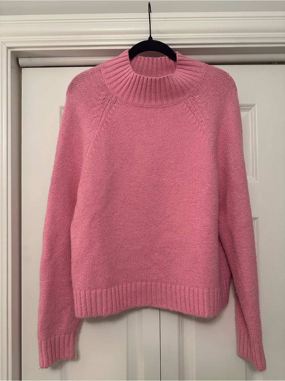 Old Navy Pink Mock Neck Sweater